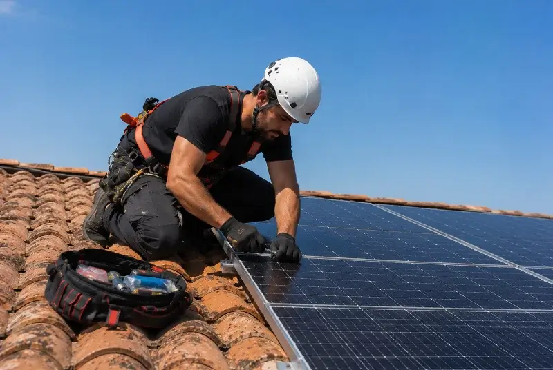 Maintenance et monitoring de panneaux solaires à Beaufort-sur-Gervanne