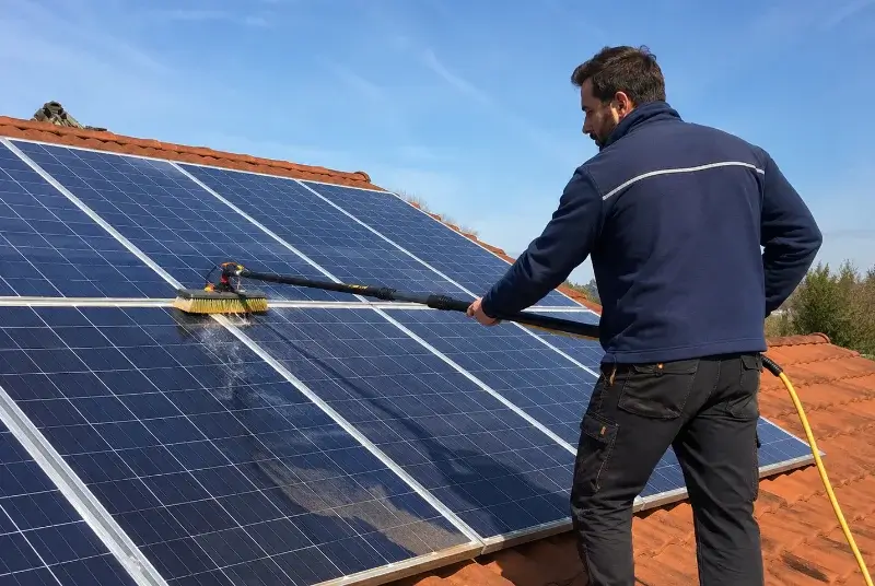 Nettoyage et entretien de panneaux solaires à Beaufort-sur-Gervanne